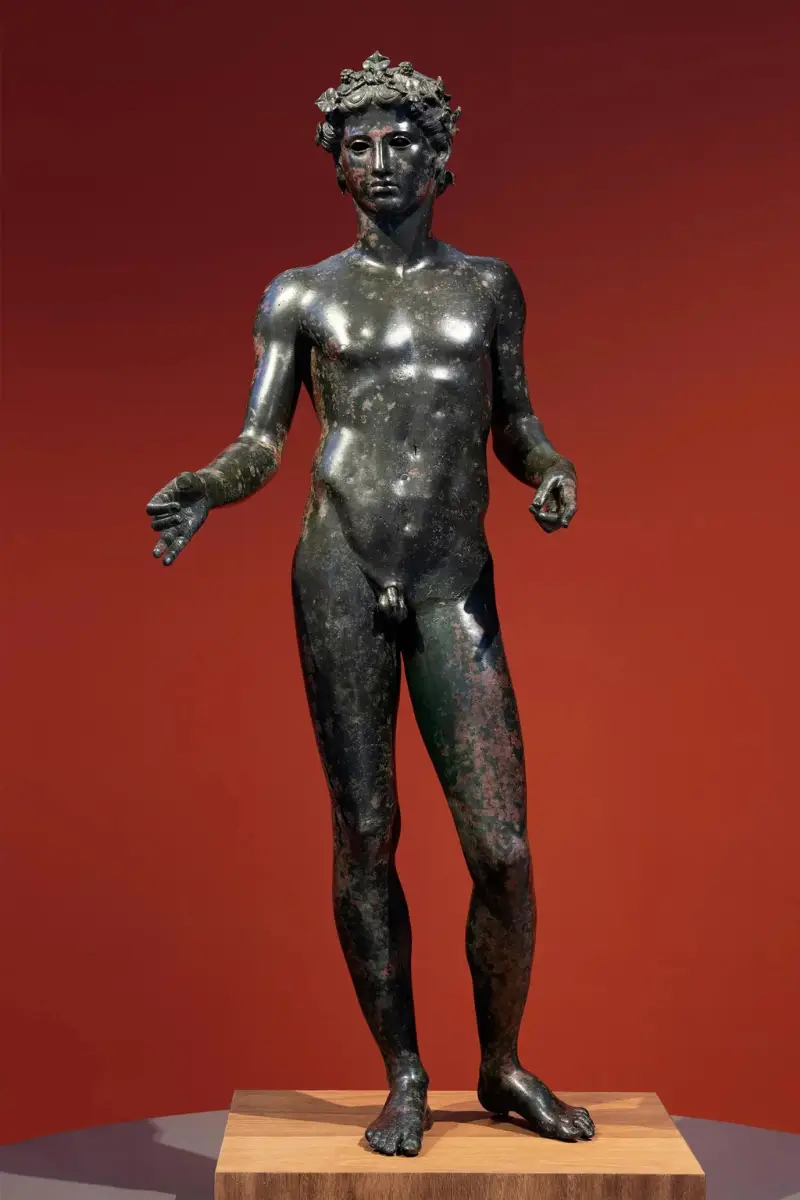 Statue of the Efebo de Antequera.