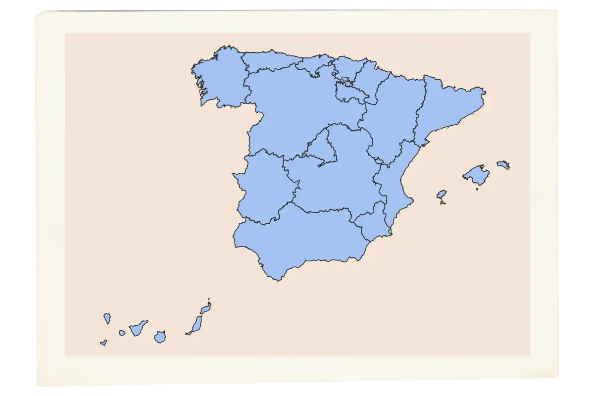 Map of Spain