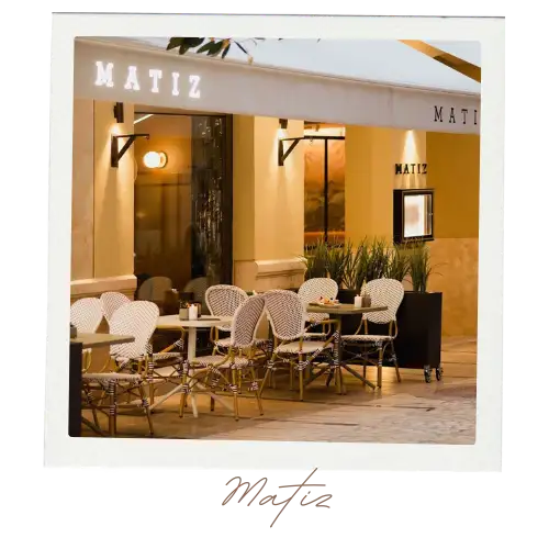 Restaurante Matiz fine dining
