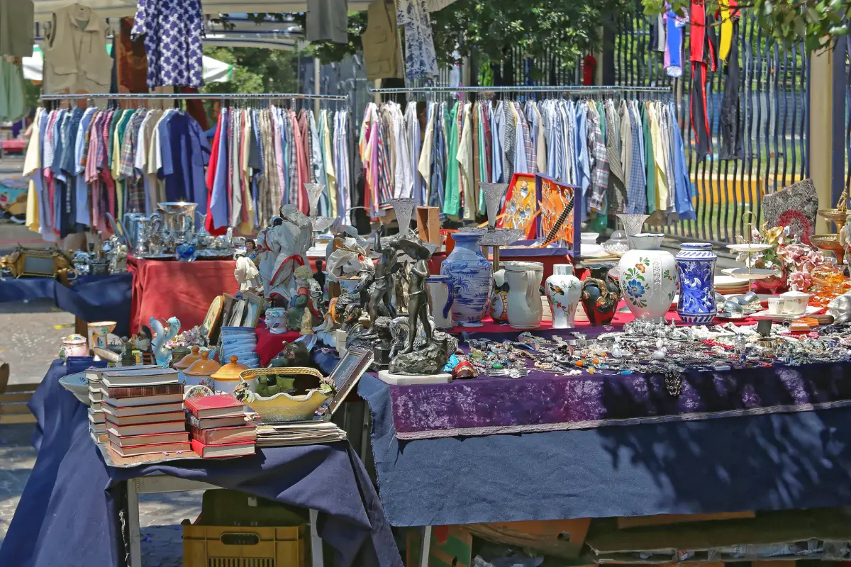 Nerja Tuesday market stalls