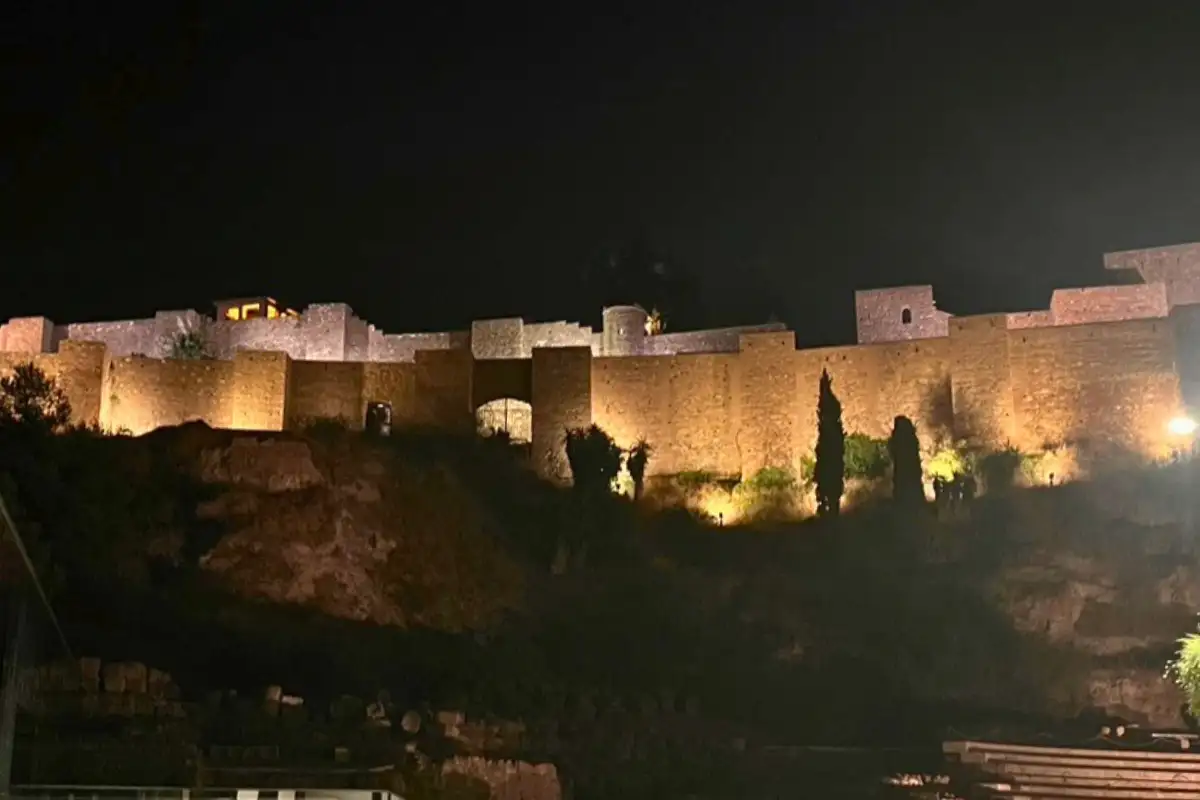 Rooftop view at Alcazaba