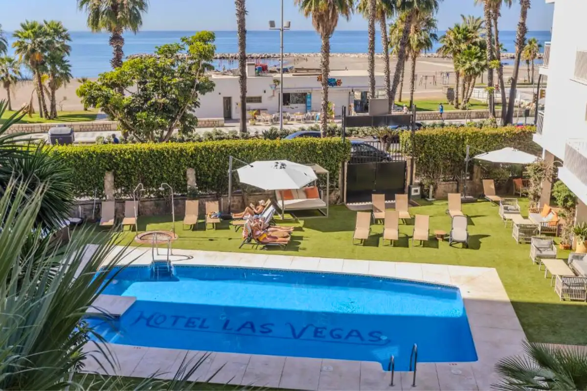 Luxury hotel room in Malaga city centre