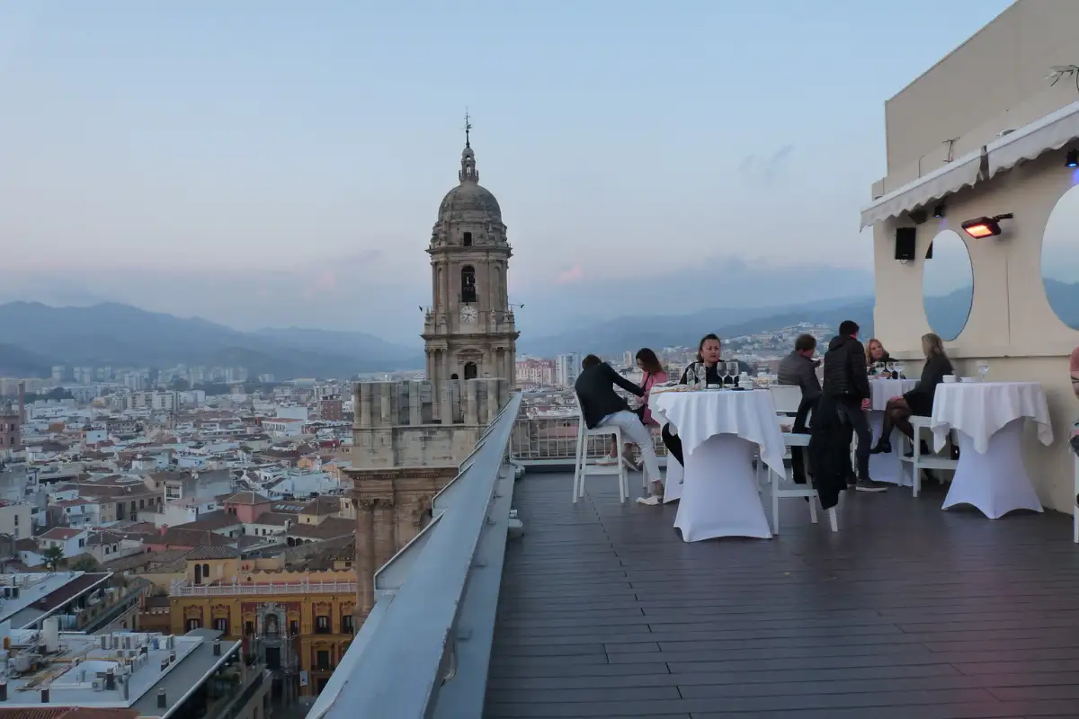 Malaga viewpoint perfect for couples and families