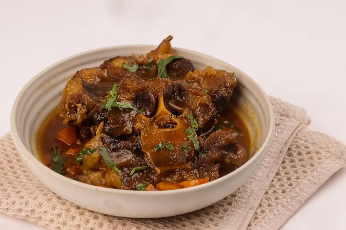 Rabo de toro, a classic Andalusian braised oxtail dish