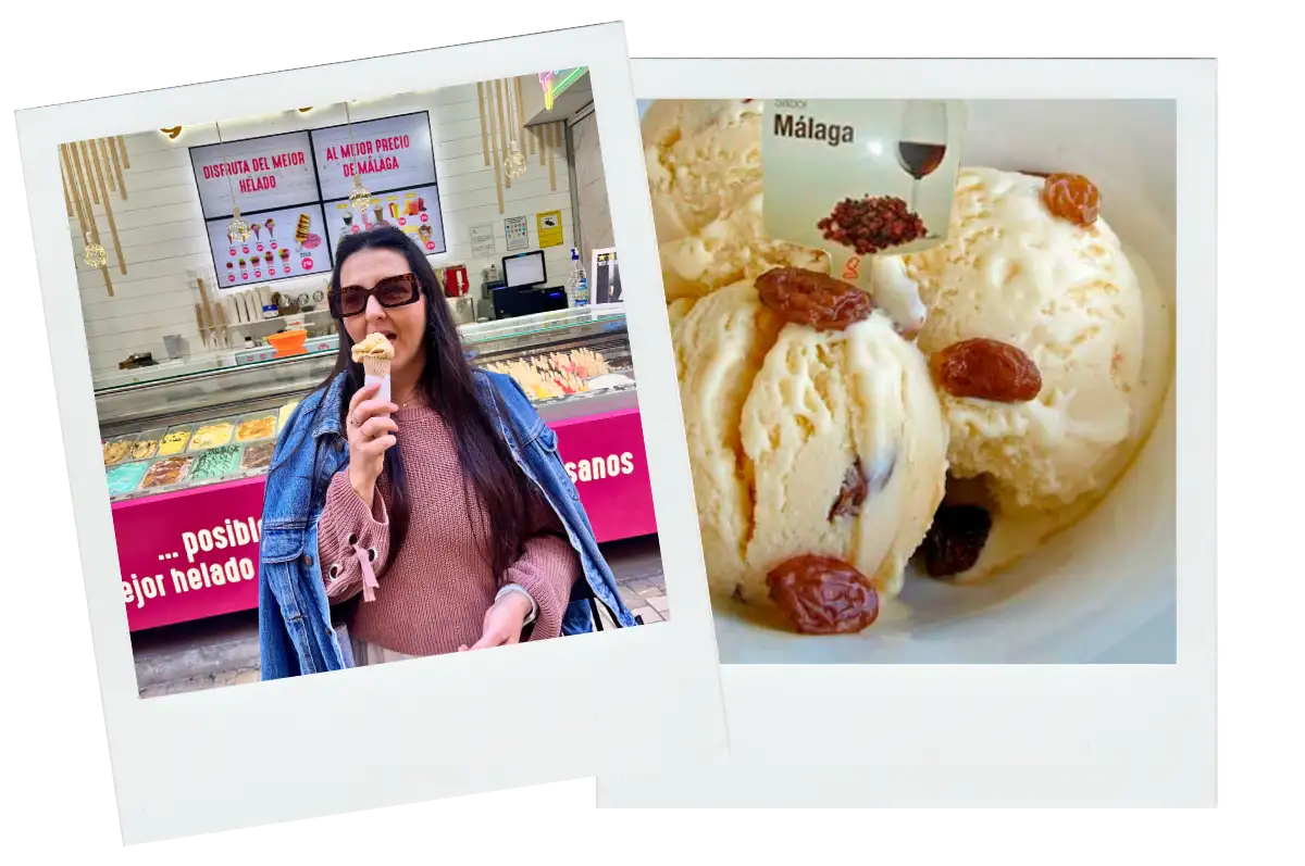 malaga ice cream unique