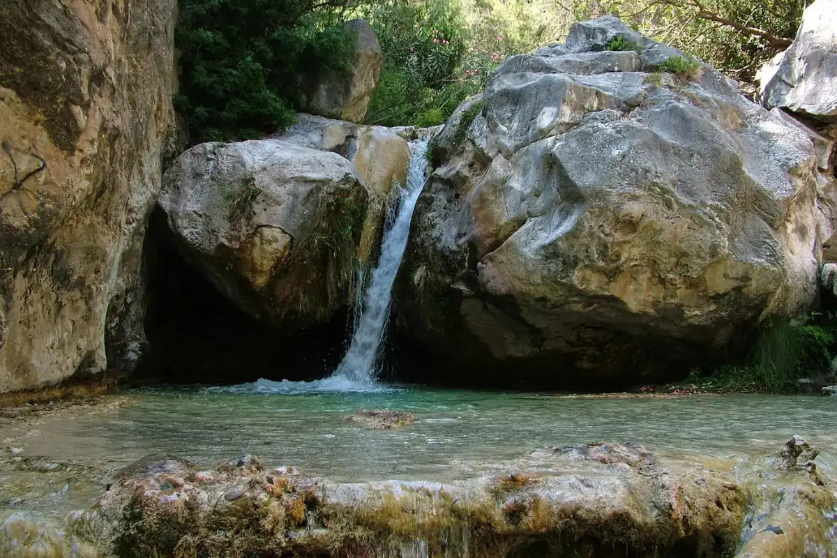 maro waterfall nerja spainonfoot 9